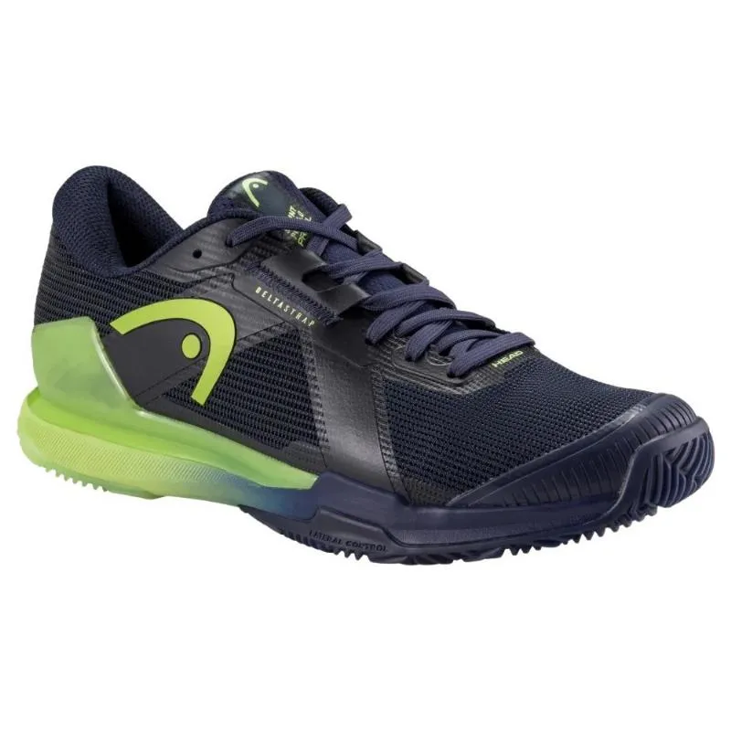 Tênis Head Sprint Pro 4.0 Padel Azul Marinho Lima