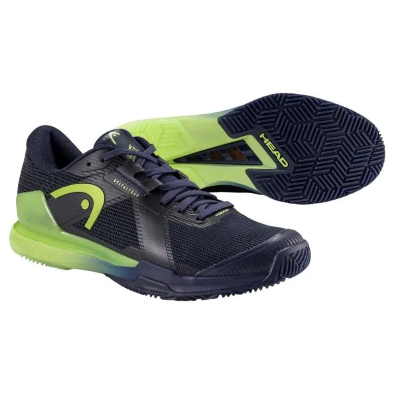 Tênis Head Sprint Pro 4.0 Padel Azul Marinho Lima