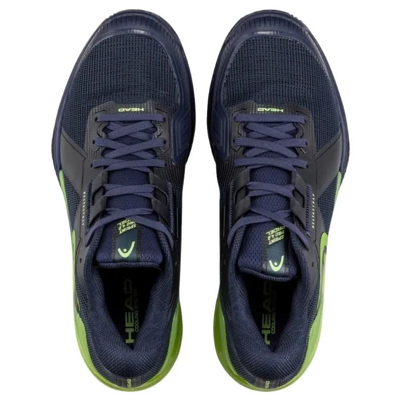 Tênis Head Sprint Pro 4.0 Padel Azul Marinho Lima
