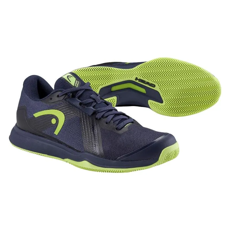 Head Sprint Team 4.0 Sneakers Lime Blu Navy Argilla
