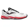 Zapatilla de pádel Joma Electric 2632 en blanco y rojo