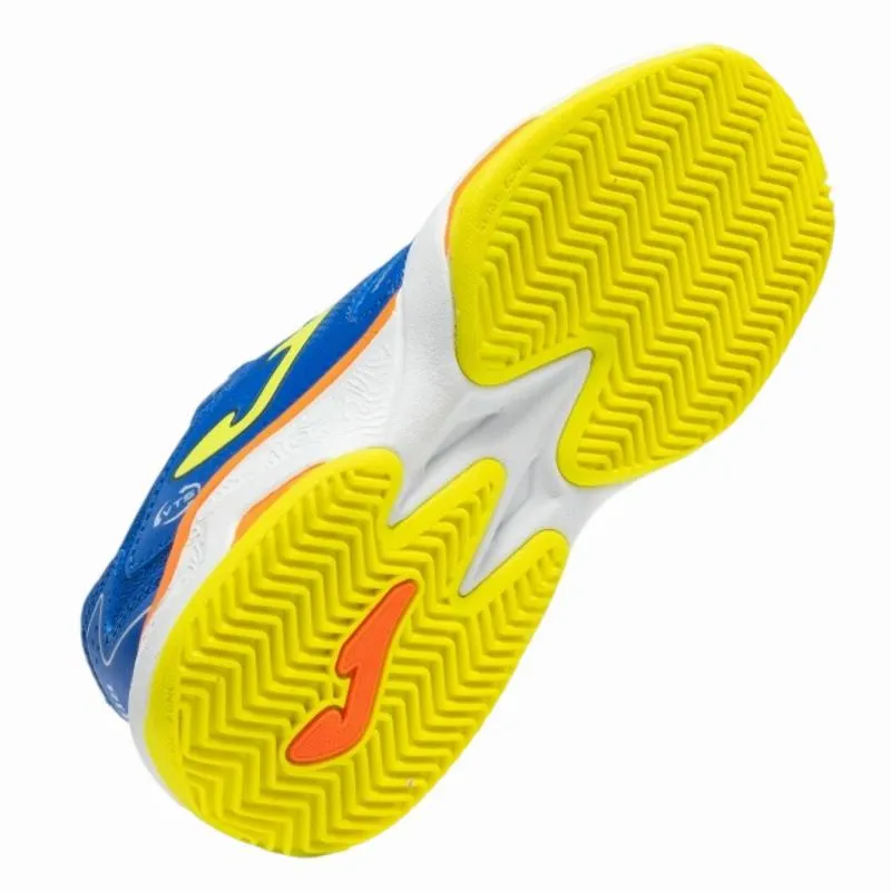 Zapatillas de Padel Joma Master 1000 2604 Azul Royal Amarillo Junior