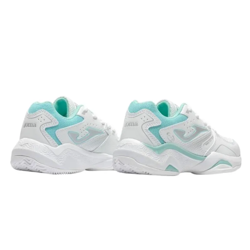 Joma Master 1000 2632 White Turquoise Junior Sneakers