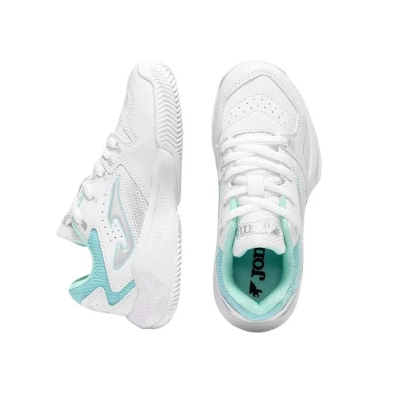 Joma Master 1000 2632 White Turquoise Junior Sneakers