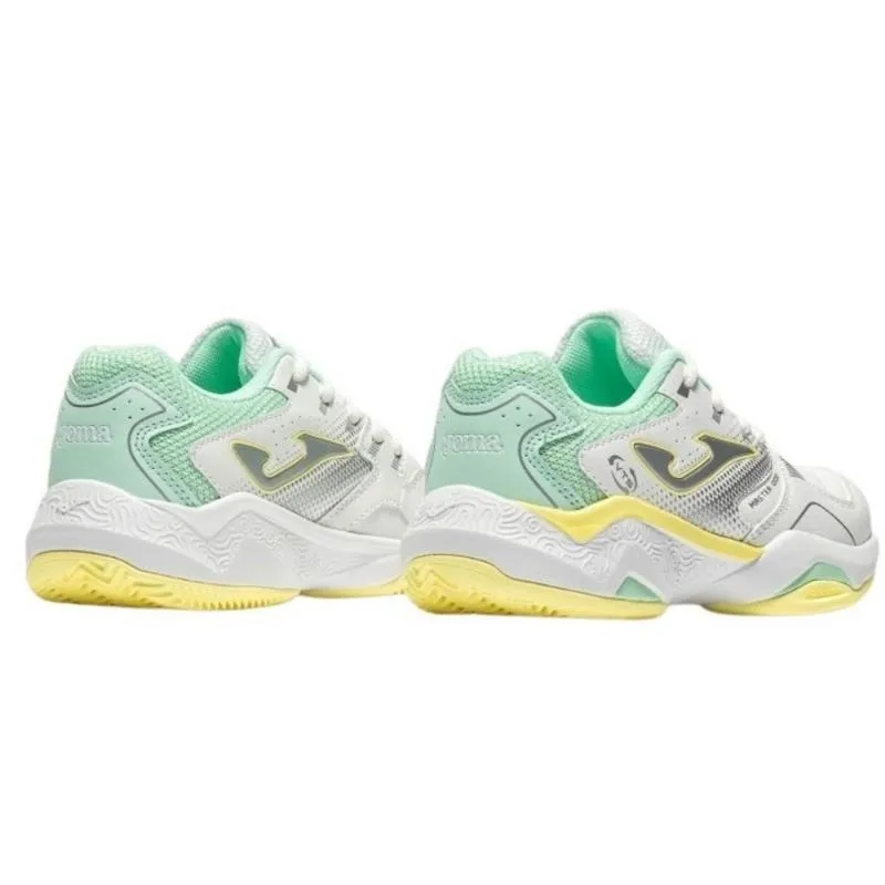 Tênis Junior Joma Master 1000 2632 Turquesa Branco