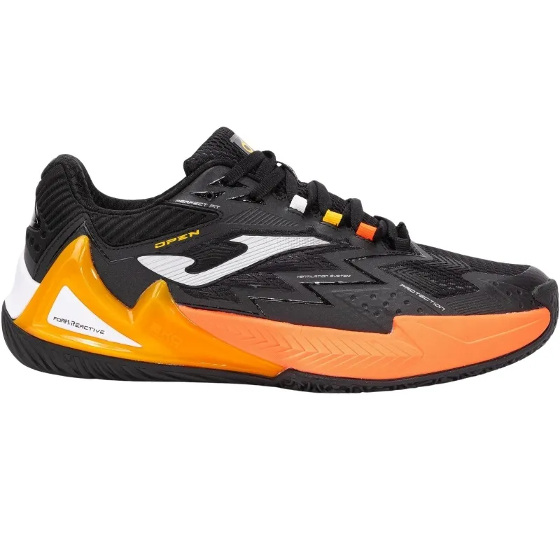 Joma Open 2501 Tênis Preto Laranja