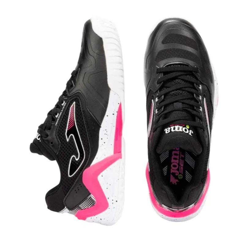 Tênis Femininos Pretos Joma Set 2501