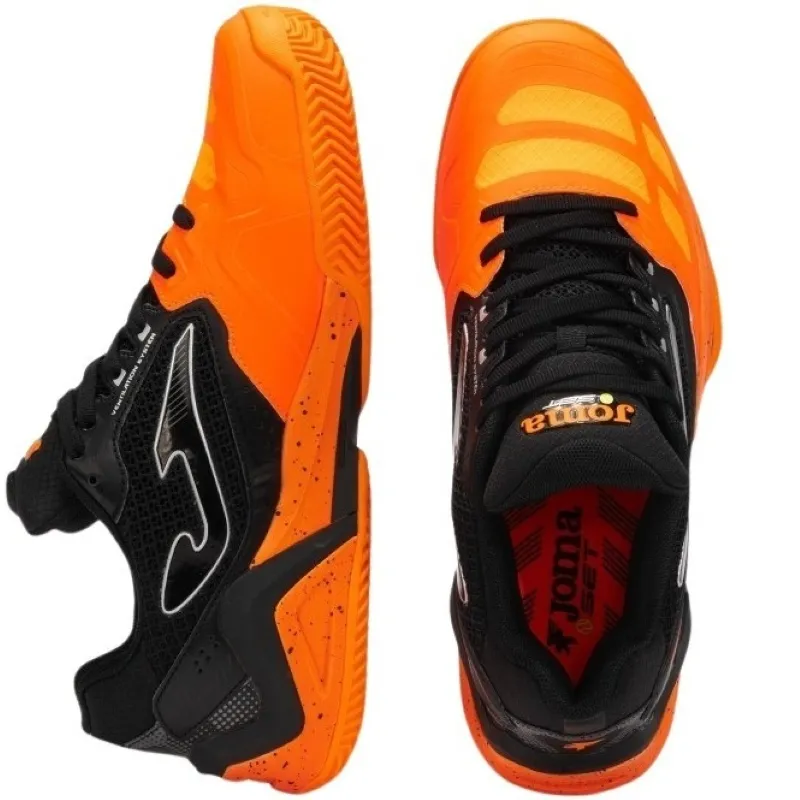 Tênis Joma Set 2508 Laranja Preto