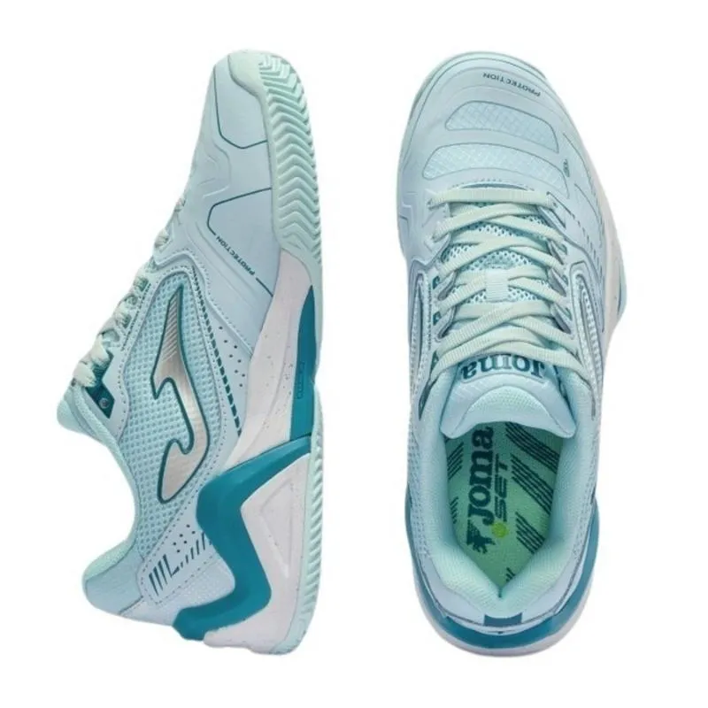 Tênis femininos Joma Set 2627 Blue Turquoise