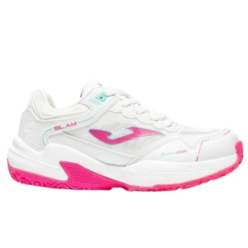 Tênis Junior Joma Slam 2602 Branco Rosa