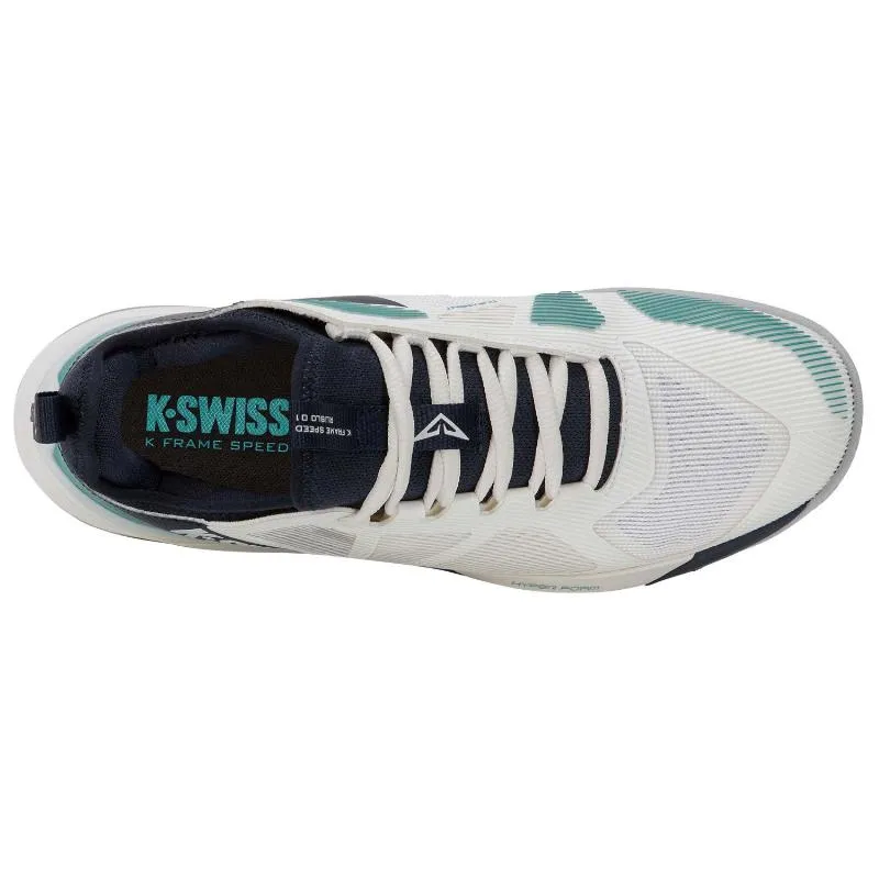 Zapatillas Kswiss Andrey Rublev K-Frame Speed Rublo Clay Blanco Negro