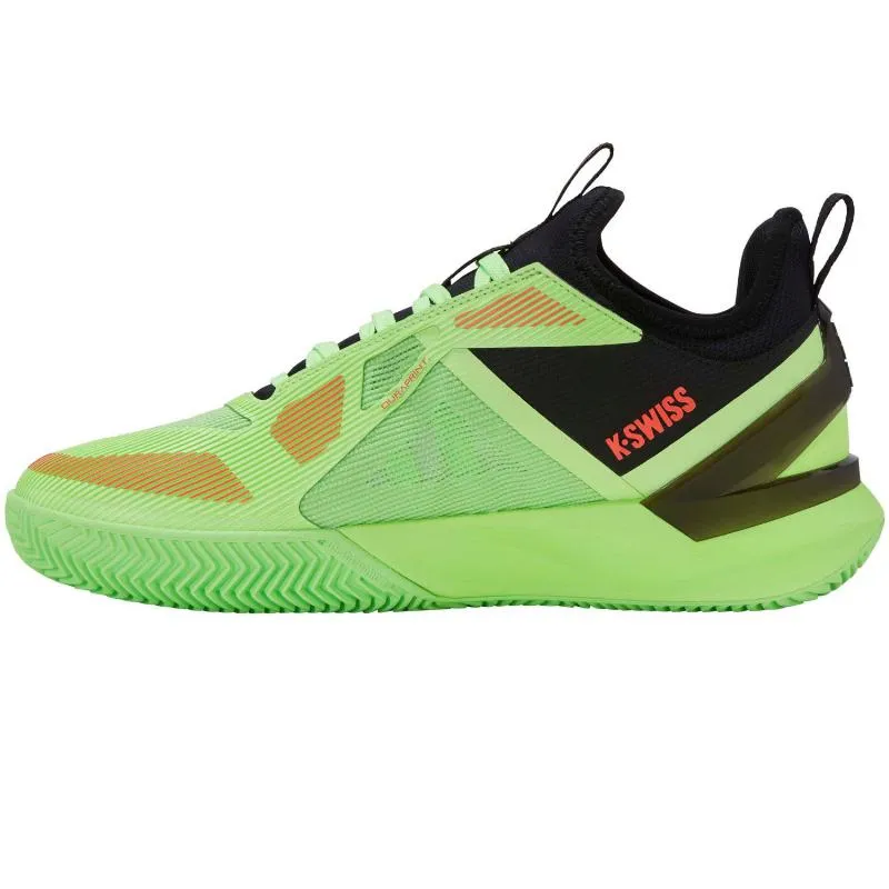 Zapatillas de Padel Kswiss Andrey Rublev K-Frame Speed Rublo Argila Verde Neon