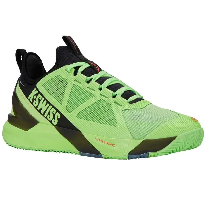 Zapatillas de Padel Kswiss Andrey Rublev K-Frame Speed Rublo Argila Verde Neon