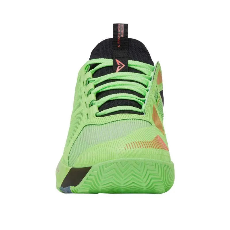 Zapatillas de Padel Kswiss Andrey Rublev K-Frame Speed Rublo Argila Verde Neon