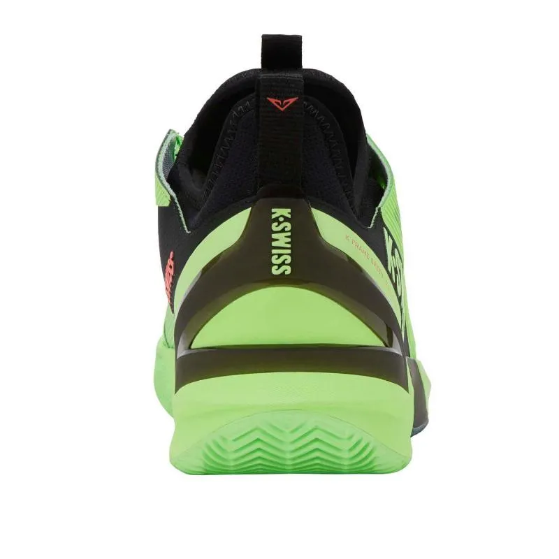 Zapatillas de Padel Kswiss Andrey Rublev K-Frame Speed Rublo Argila Verde Neon