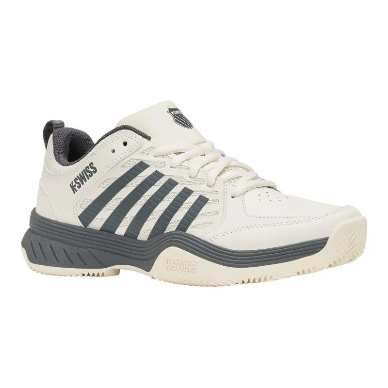 Tênis Kswiss Court Express 2 Clay White White Gray