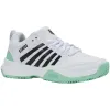 Zapatillas de Padel Kswiss Court Express 2 Clay Blanco Menta Negro Mujer