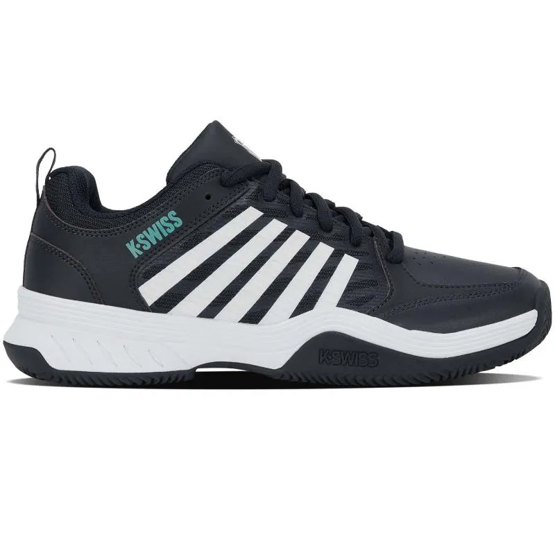 Zapatillas de Padel Kswiss Court Express 2 Clay Carbon Blanco