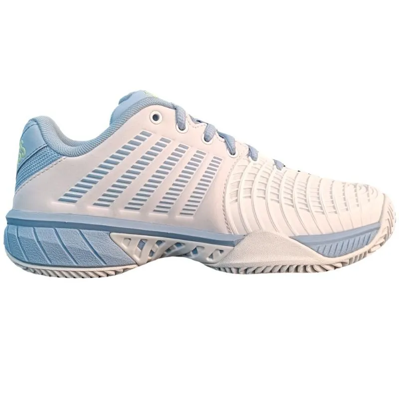 Tênis Feminino Kswiss Express Light 3 HB Clay Branco Azul Verde