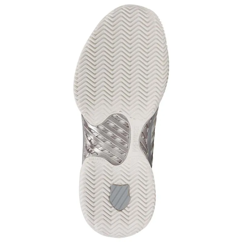 Zapatillas de Padel Kswiss Express Light 3 HB Clay Blanco Gris Mujer