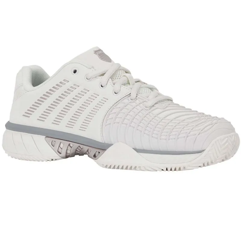 Zapatillas Kswiss Express Light 3 HB Clay Blanco Gris Mujer
