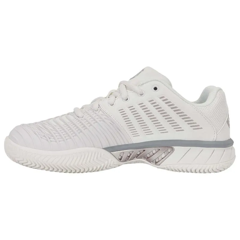 Zapatillas Kswiss Express Light 3 HB Clay Blanco Gris Mujer