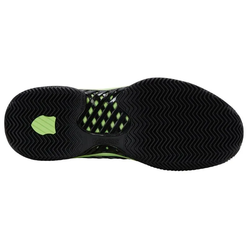 Zapatillas de Padel Kswiss Express Light 3 HB Argila Verde Negro Neon