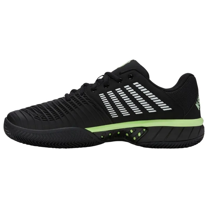 Zapatillas de Padel Kswiss Express Light 3 HB Argila Verde Negro Neon