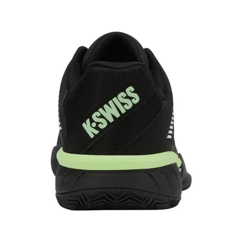 Zapatillas de Padel Kswiss Express Light 3 HB Argila Verde Negro Neon