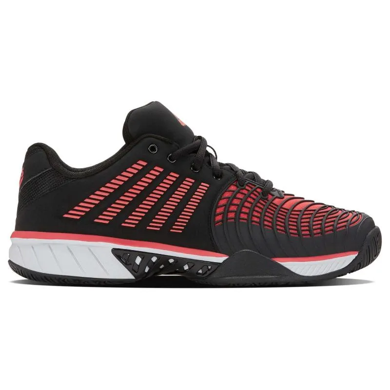 Tênis Kswiss Express Light 3 HB Padel Preto Vermelho