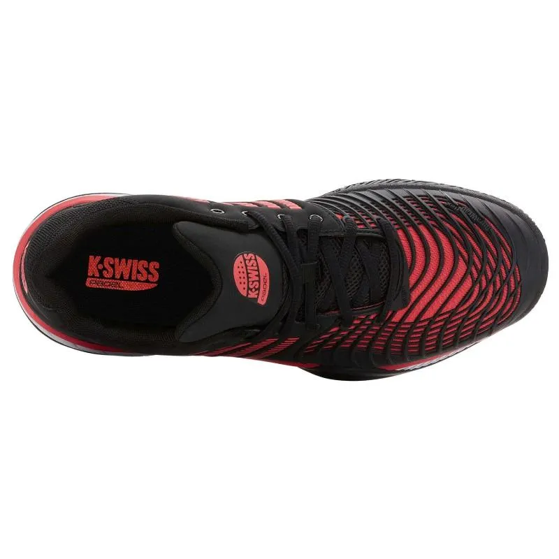 Tênis Kswiss Express Light 3 HB Padel Preto Vermelho