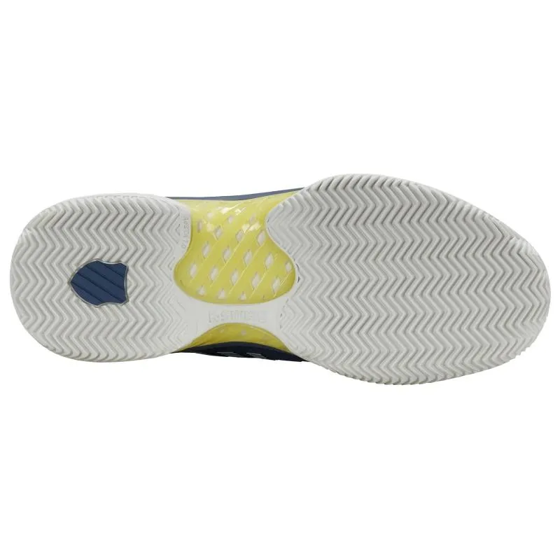 Zapatillas de Padel Kswiss Hypercourt Express 2 HB Argila Azul Índigo Branco