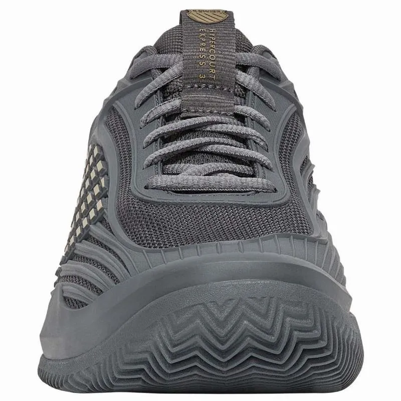 Zapatillas de Padel Kswiss Hypercourt Express 3 Clay Gris Bege