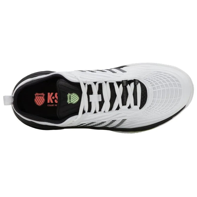 Zapatillas de Padel Kswiss Hypercourt Supreme 2 HB Argila Blanco Negro Verde