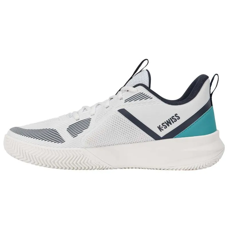 Zapatillas Kswiss Kspeed Team Clay Blanco Turquesa