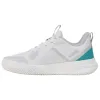 Zapatillas de Padel Kswiss Kspeed Team Clay Blanco Turquesa Mujer
