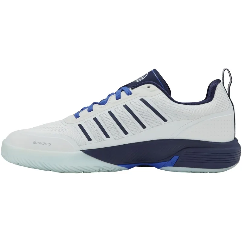 Tênis Kswiss Sanyo Ultra Court Padel Branco Azul Marinho
