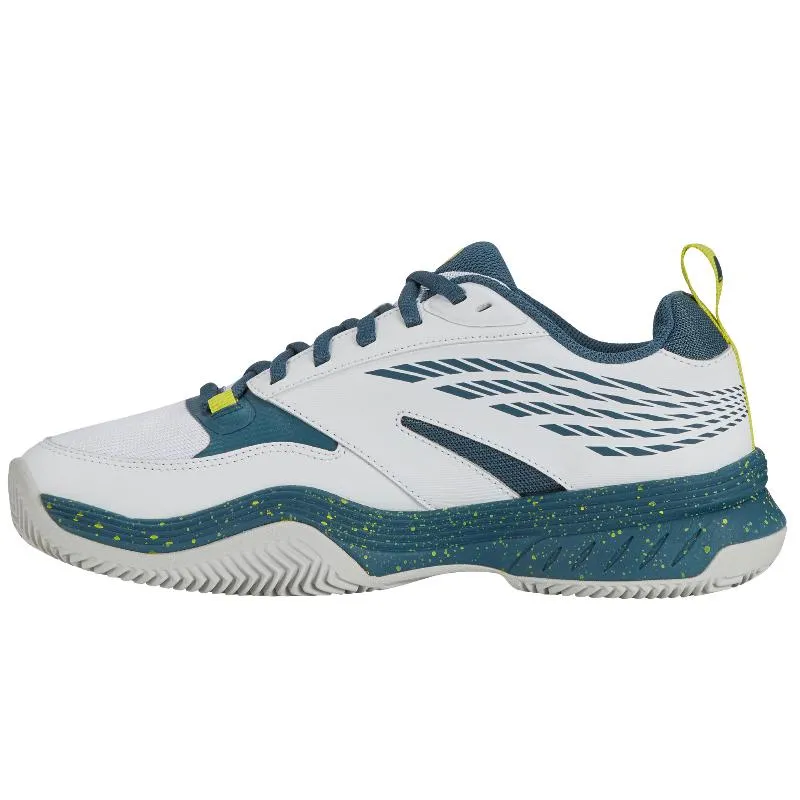 Tênis Kswiss Speedex Padel Branco Indiano Teal