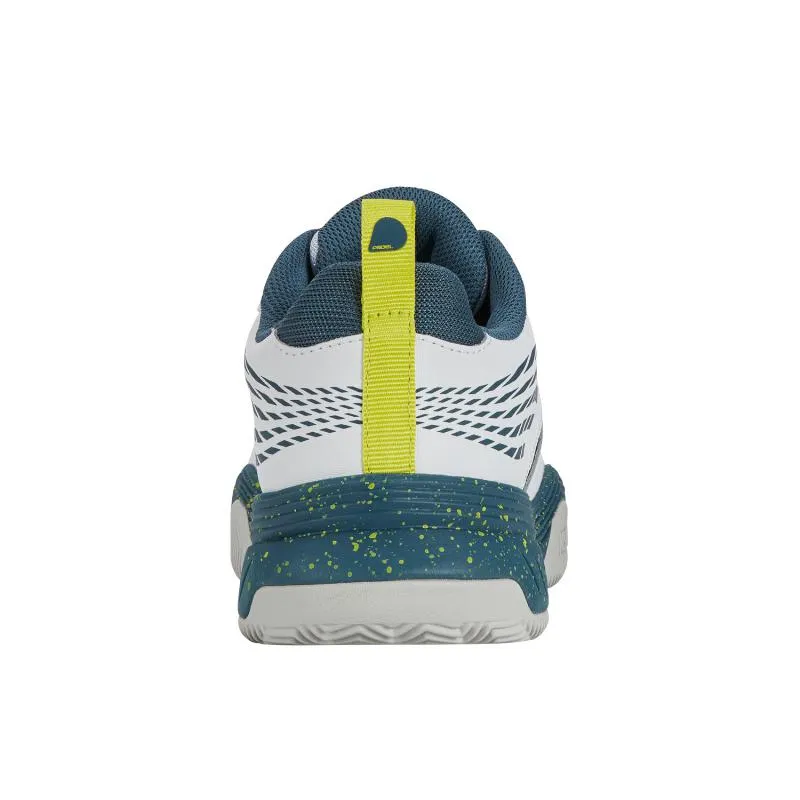 Tênis Kswiss Speedex Padel Branco Indiano Teal