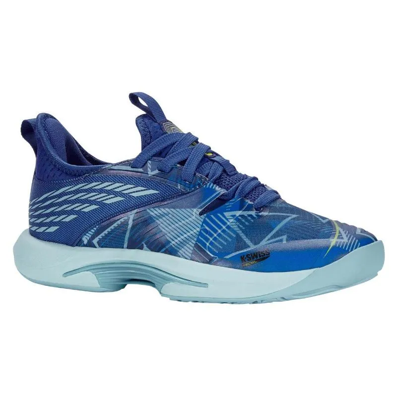 Kswiss Speedtrac Padel Azul Brilhante Topázio Sapatos Femininos