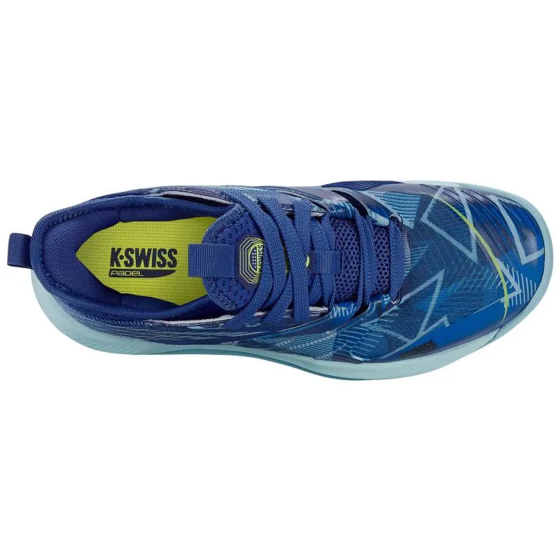 Kswiss Speedtrac Padel Azul Brilhante Topázio Sapatos Femininos