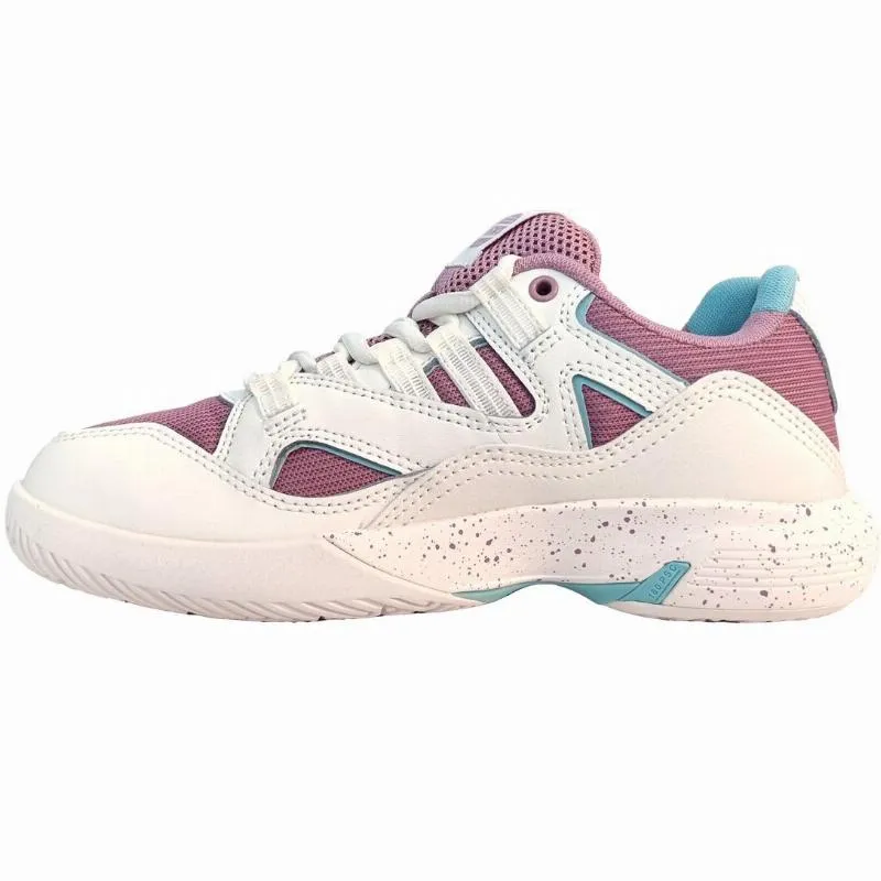 Tênis Kswiss Tura Team Padel Branco Roxo Feminino