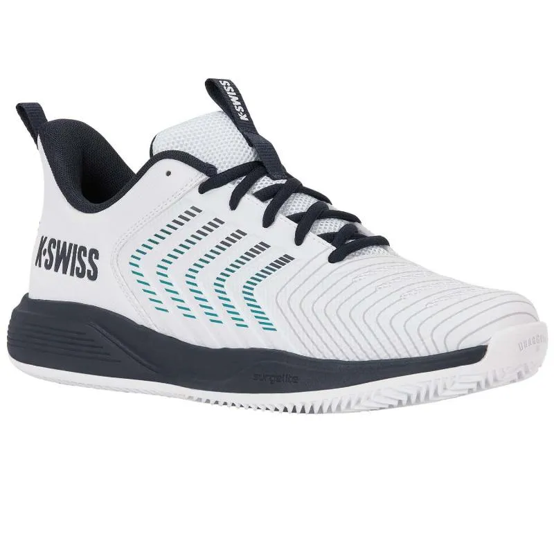 Zapatillas Kswiss Ultrashot Light Clay Blanco Carbon