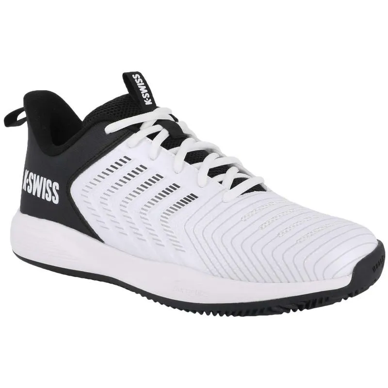 Tênis Kswiss Ultrashot Light Clay White Preto