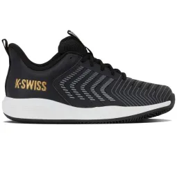 Zapatillas de Padel Kswiss Ultrashot Light Clay Negro Dorado