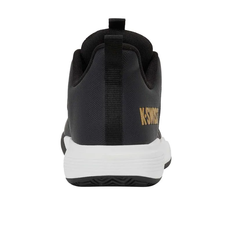 Zapatillas Kswiss Ultrashot Light Clay Negro Dorado