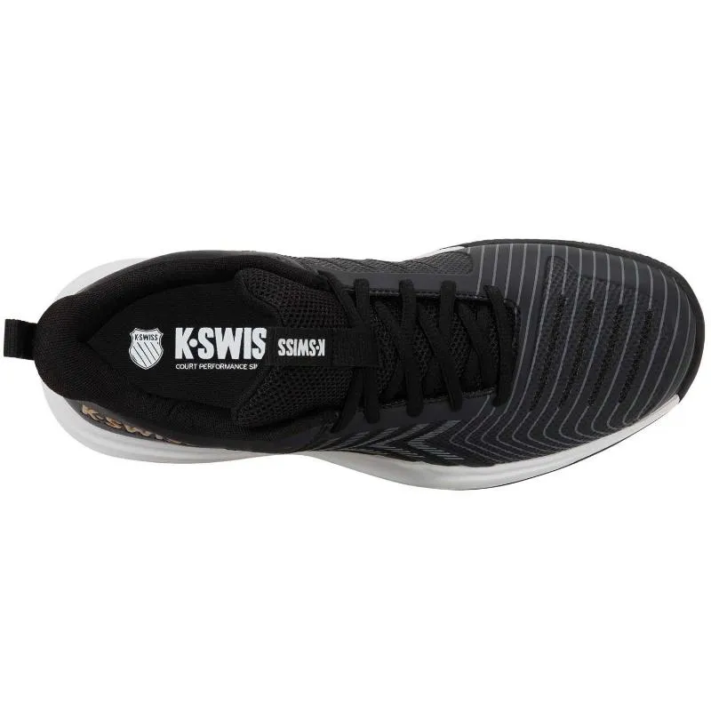 Zapatillas Kswiss Ultrashot Light Clay Negro Dorado