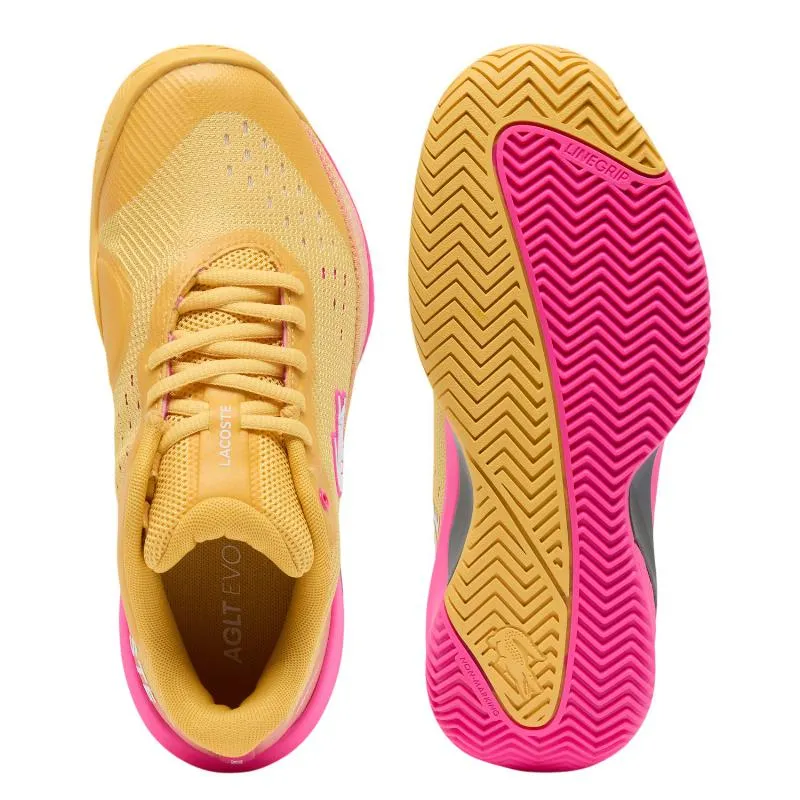 Lacoste AG-LT Evo Yellow Pink Women''''s Sneakers