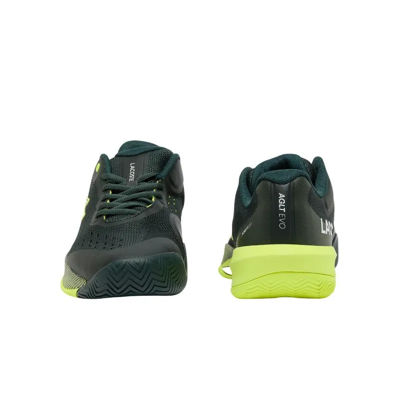 Baskets Lacoste AG-LT Evo vert foncé jaune