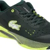 Baskets Lacoste AG-LT Evo vert foncé jaune